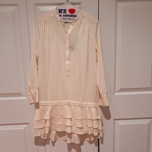 Banana Republic Cream Petite Dress
